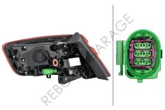 Audi A3 Sağ Dış Led Stop Kayar Sinyal - 8V4945092 - Sıfır Orijinal