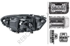 BMW F20 LCI Sol AHL Led Far - 63117414145 - Sıfır Orijinal