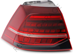 Volkswagen Golf 7.5 Stop Lambası Sol Dış Kayar Led Oem 5G0945207G