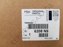 Peugeot 5008 Sol Far - 6208N9 - Sıfır Orijinal