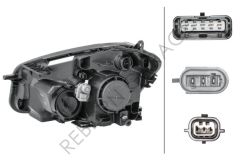 Nissan Qashqai Sağ Far - 26010BR60A - Sıfır Orijinal
