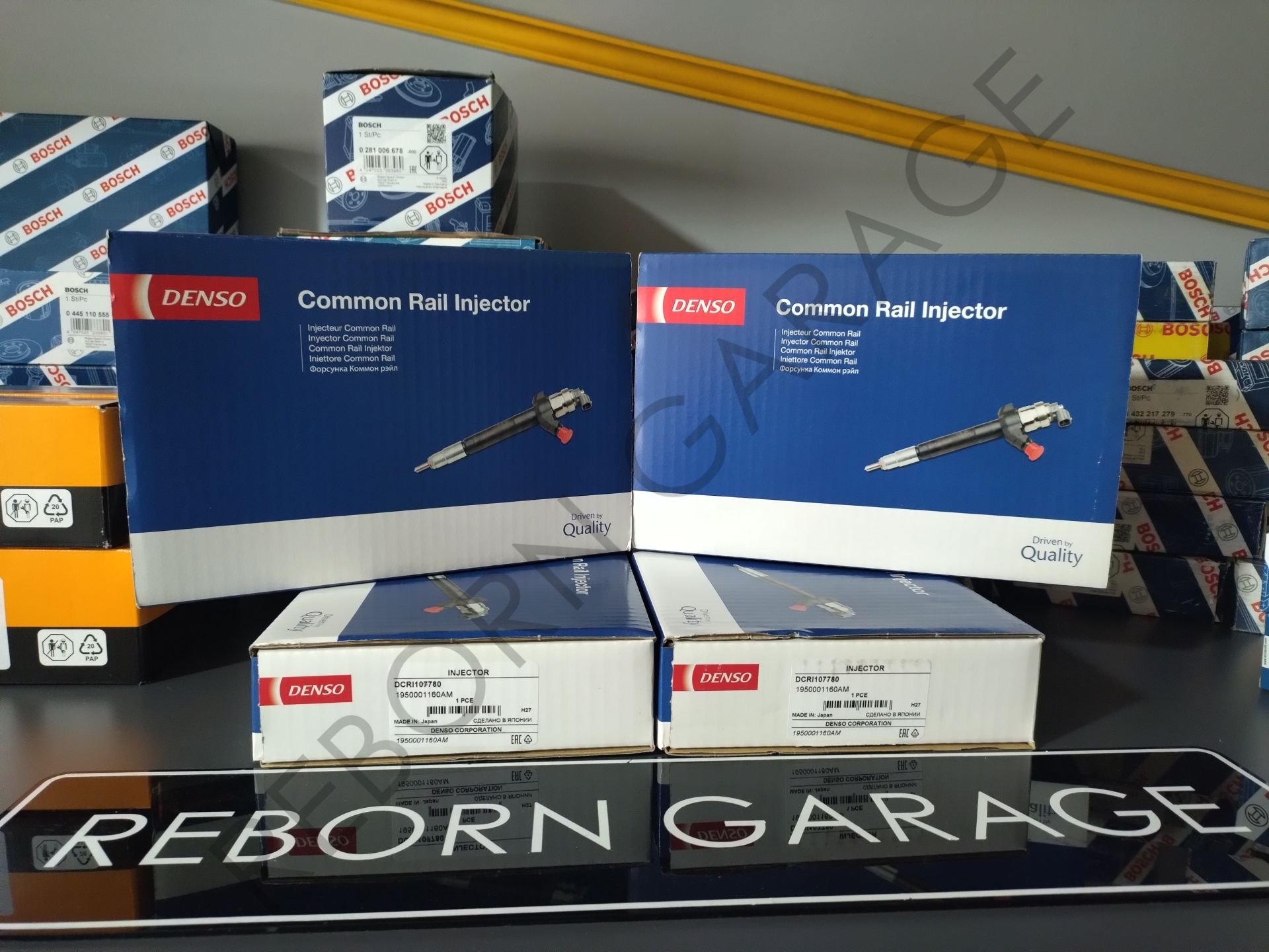 Toyota Hilux Enjektör 2.5D 2367039316 2367030280 0950007780 Denso