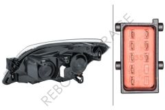 Opel Astra H Far Sağ Siyah Zemin Oem 1216562